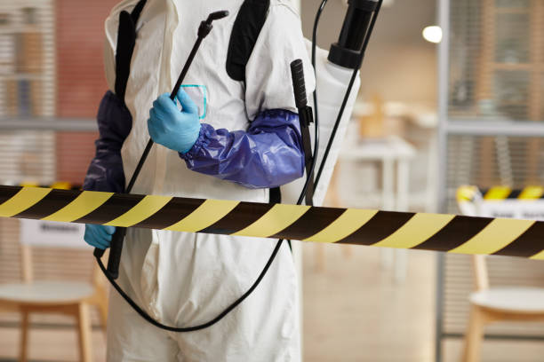 Professional Biohazard technician working in Palisades Park, NJ